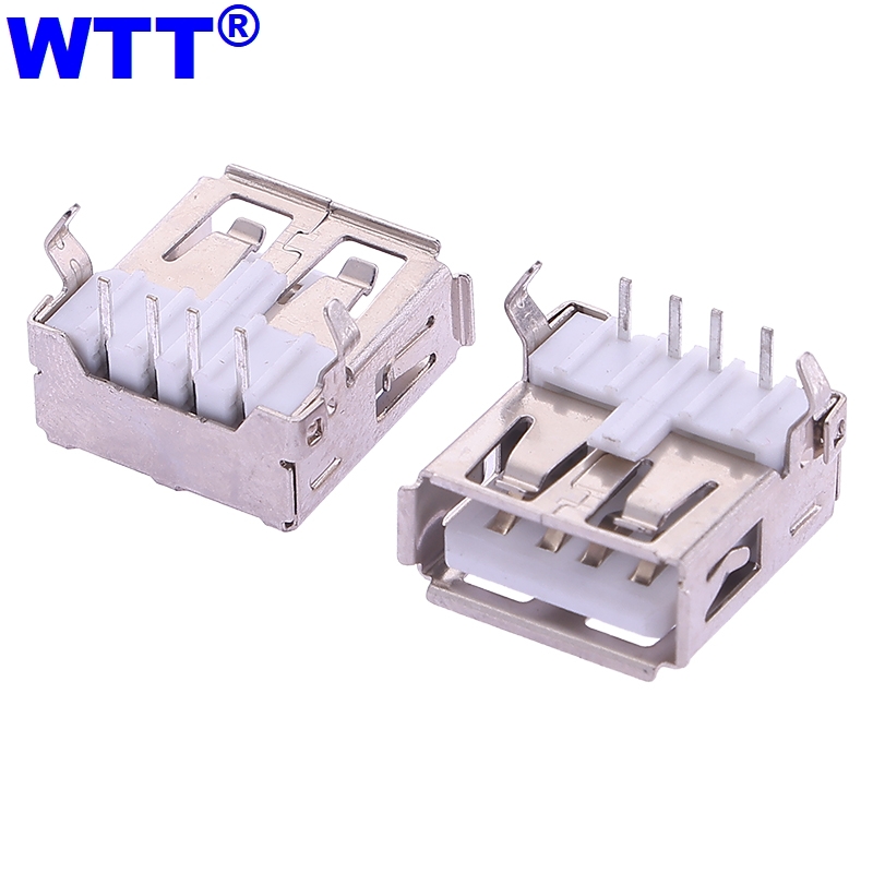 2.0USB母座90度插板