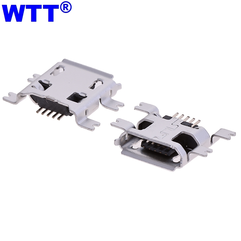 USB MICRO5PIN母座贴片沉板1.2MM