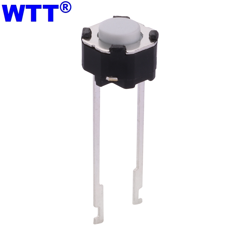 6X6XH圆形轻触开关中二脚