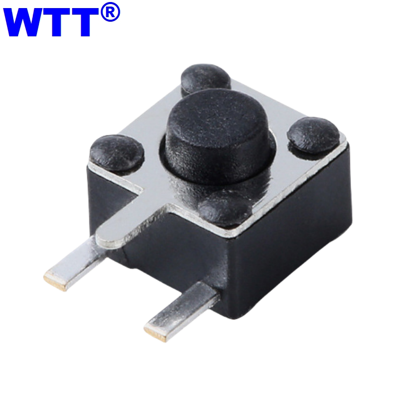 4.5X4.5XH轻触开关边三脚DIP