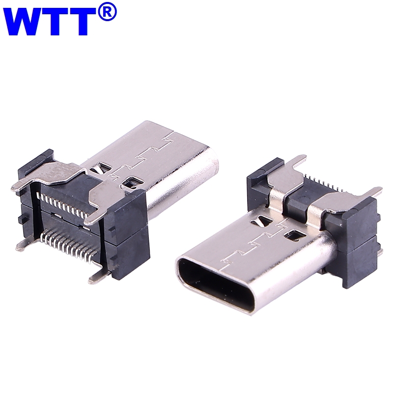 TYPE-C24P母座立贴L=12.0-15.0MM